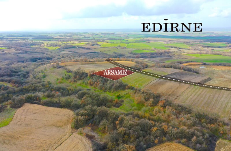 EDİRNE ÇANAKKALE OTO YOLU YANI SATILIK 313 m2 ARSA