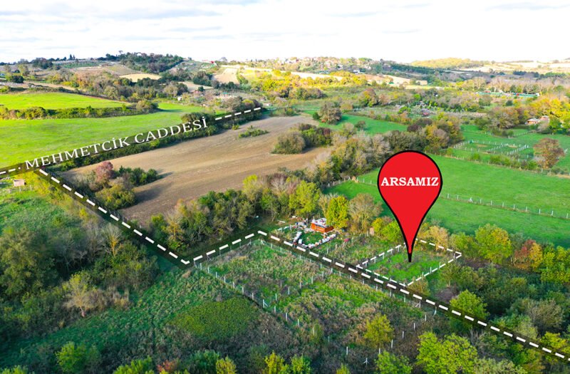 İSTANBUL HAVALİMANI YANI GÖL MANZARALI 268 m2 ARAZİ