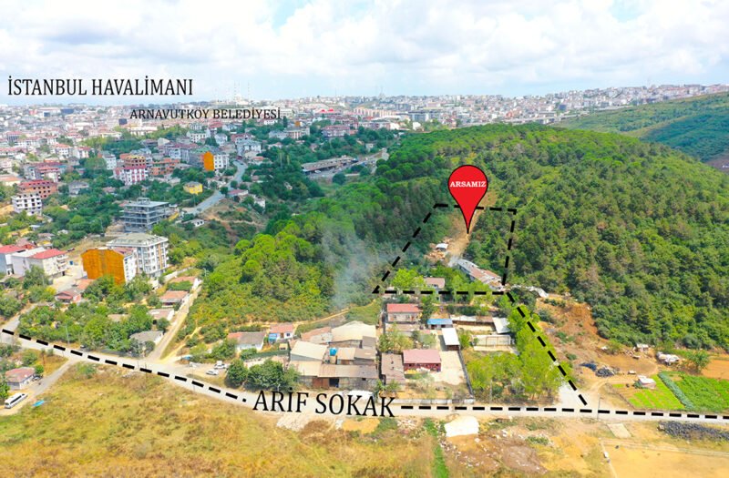ARNAVUTKÖY MERKEZDE İMAR YANI 102 m2 ARAZİ