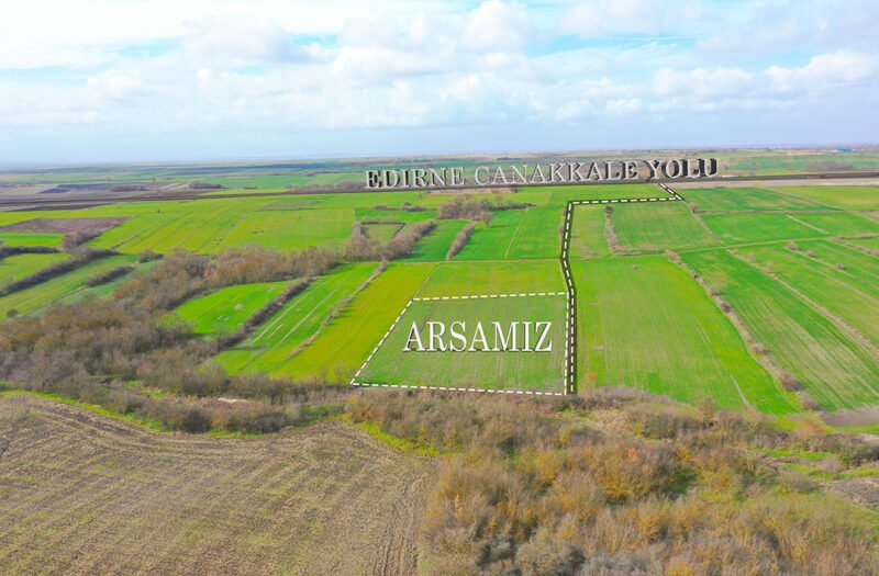 EDİRNE ÇANAKKALE OTO YOLU YANI SATILIK 454 m2 ARSA