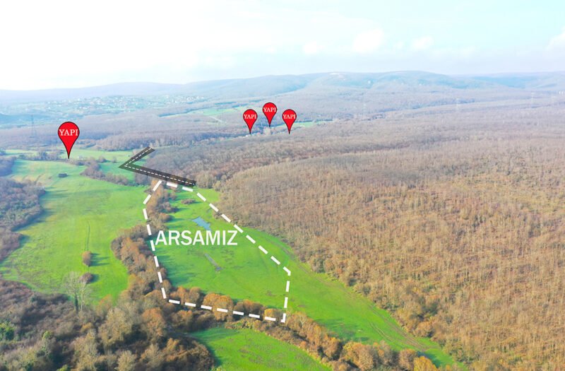 ORMAN İÇİ 250 m2 ARAZİ HAZİNE YANI