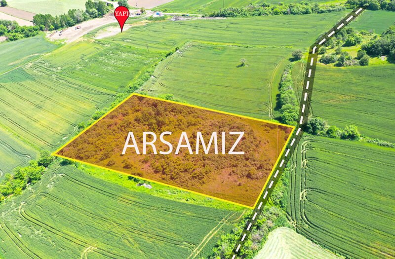EDİRNE ÇANAKKALE OTO YOLU YANI SATILIK 400 m2 ARSA